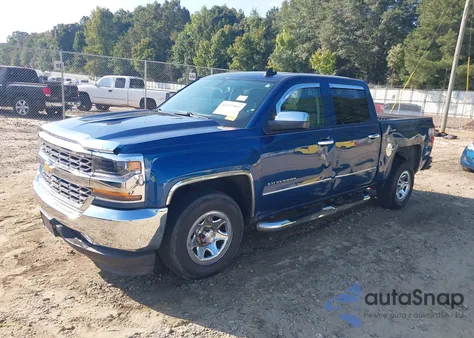 2017 Chevrolet Silverado 1500 Ls из США, поврежденный, VIN 3GCPCNEC9HG195495